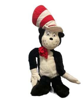 Vintage Dr. Seuss Cat In The Hat Plush 30" 1995 Macy's